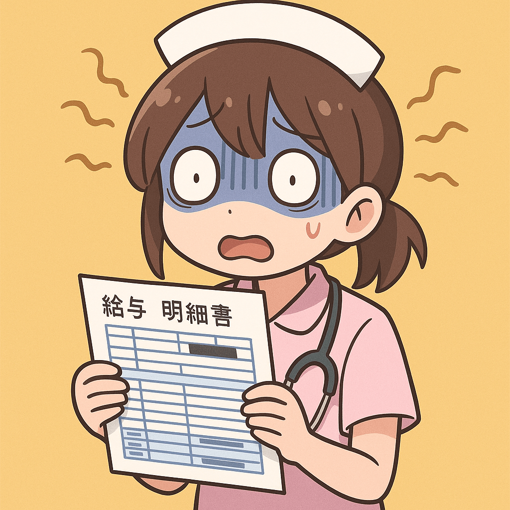📝 給料安すぎてしぬぅ！！！田舎外来看護師の手取りは17万円！！！